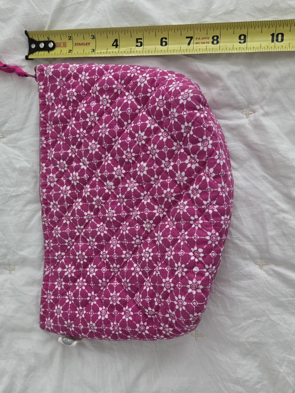 Pink Quilted KOALA Accessory/Makeup Pouch